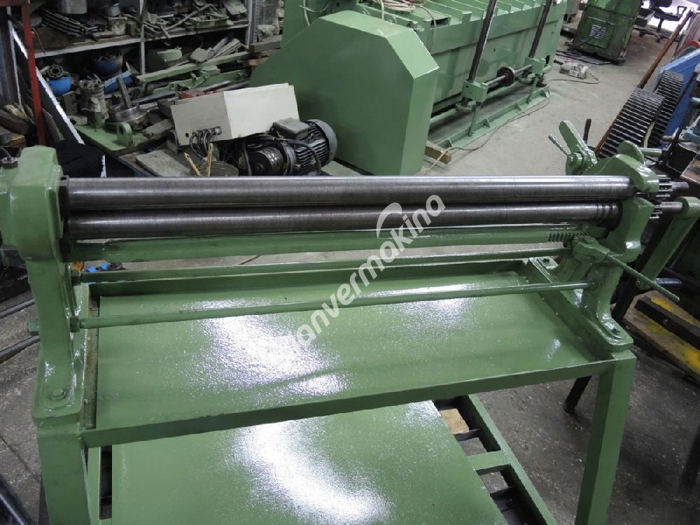 SATILIK 1 METRE MANUEL SİLİNDİR SAC BÜKME MAKİNASI