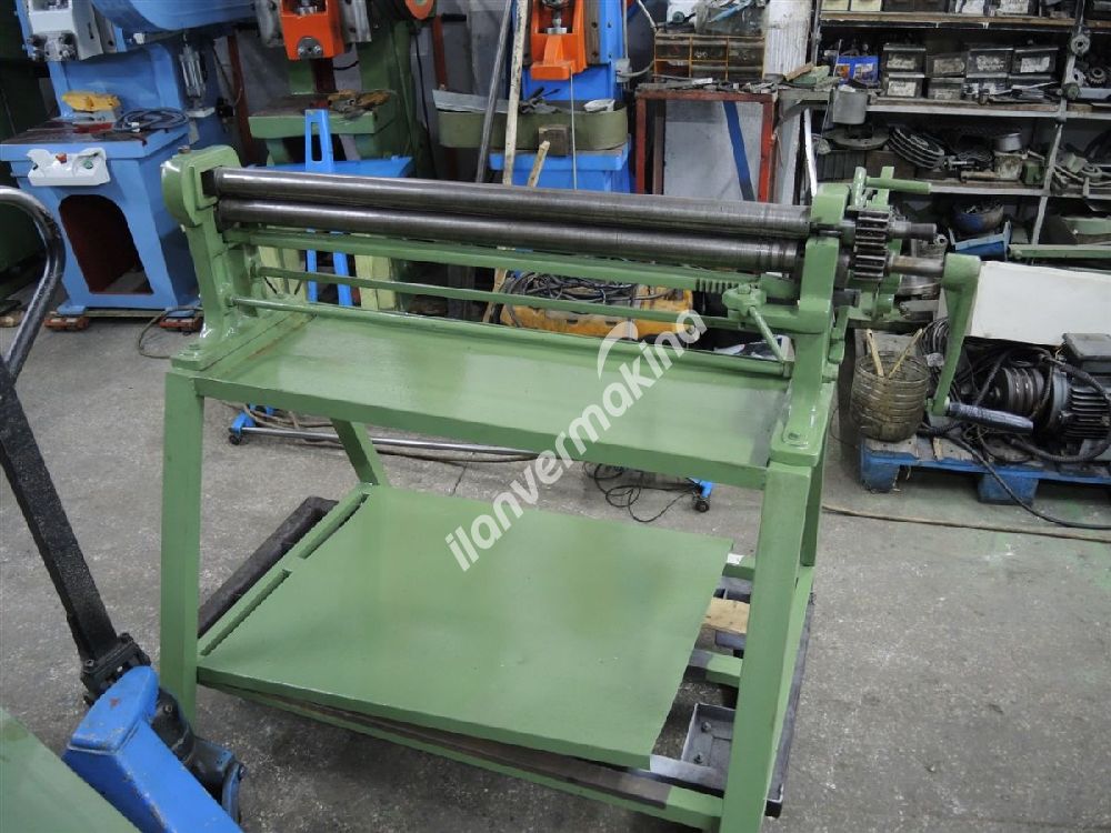 SATILIK 1 METRE MANUEL SİLİNDİR SAC BÜKME MAKİNASI