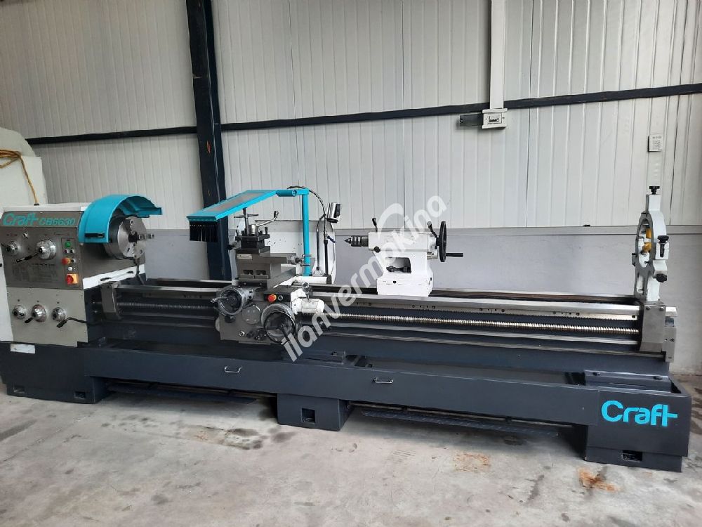 CRAFT ÜNİVERSAL TORNA TEZGAHI 3 METRE 660 CAP 105 FENERİ