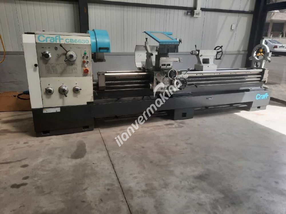 CRAFT ÜNİVERSAL TORNA TEZGAHI 3 METRE 660 CAP 105 FENERİ