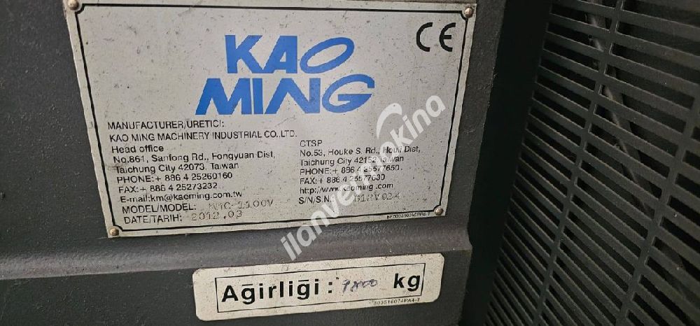 Kao Ming Cnc Dik İşleme Merkezi