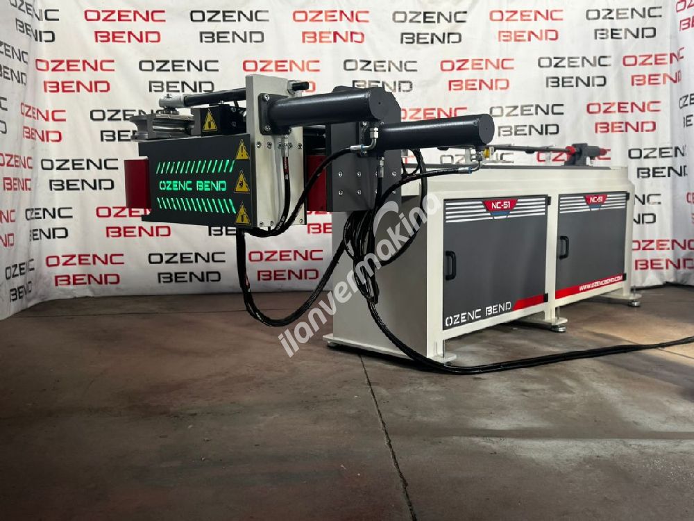 NC 51 Yarı Otomatik Full Hidrolik Boru Bükme Makinesi - OZENC BEND