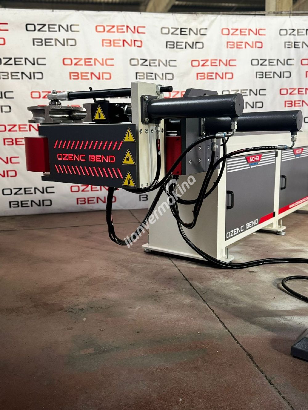 NC 51 Yarı Otomatik Full Hidrolik Boru Bükme Makinesi - OZENC BEND