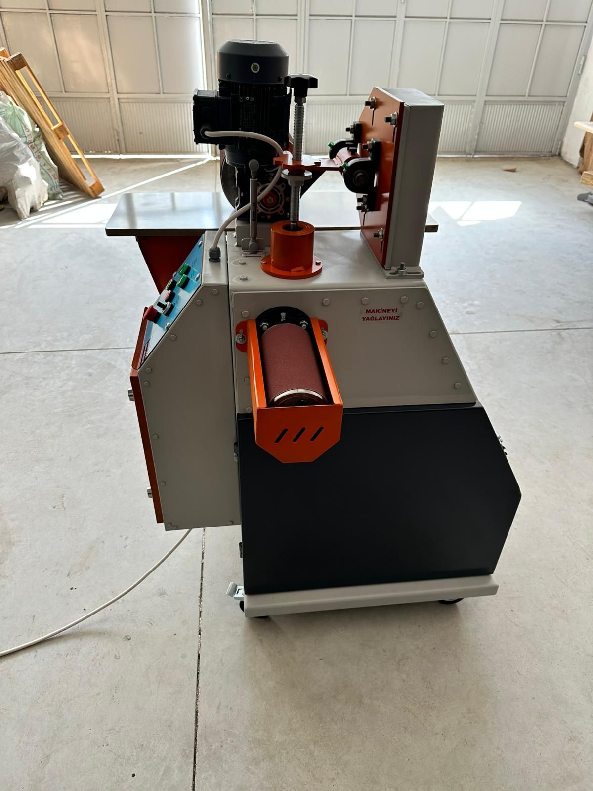 zımpara makine osilasyonlu balonlu otomatik çekicili