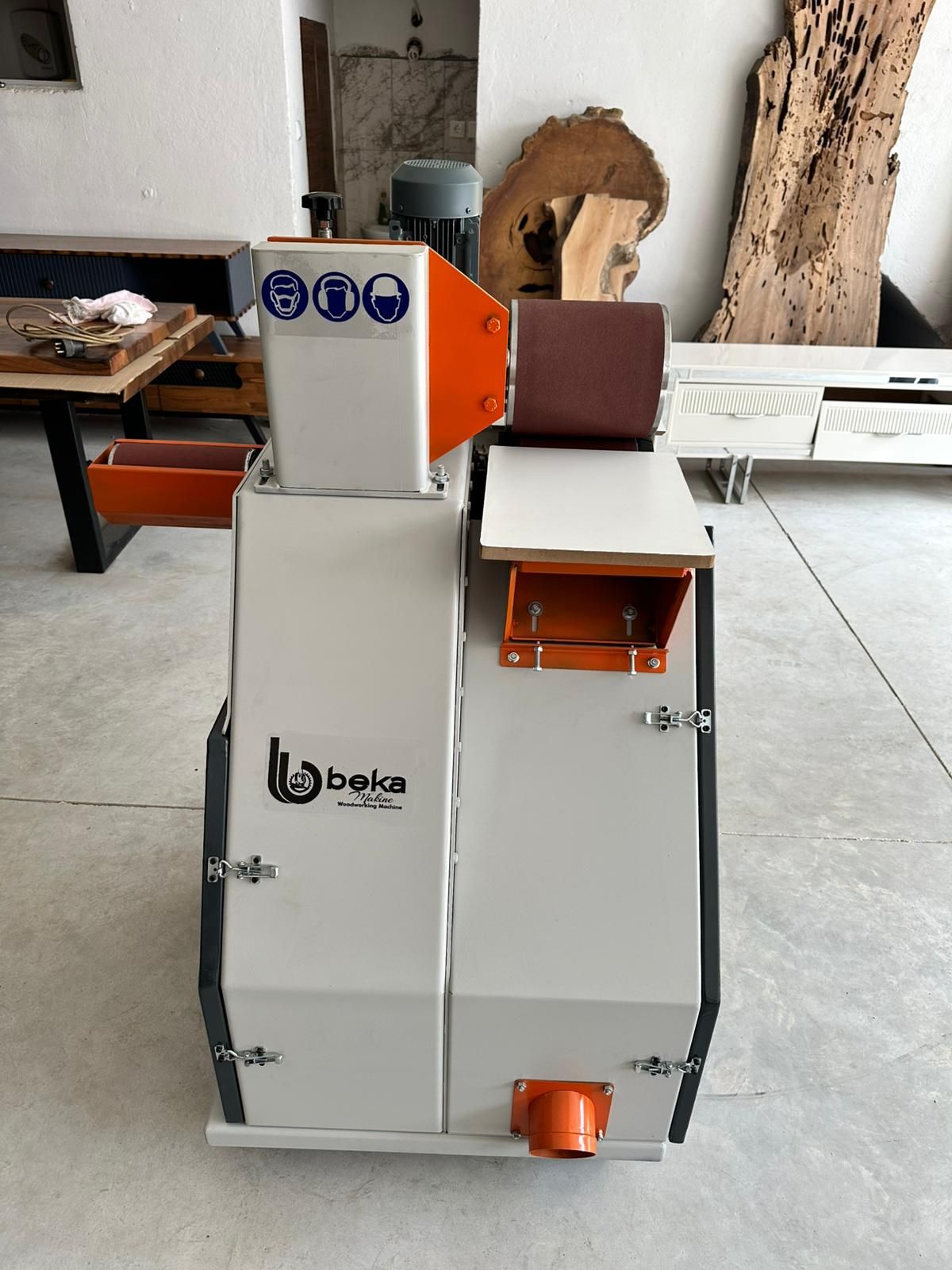 zımpara makine osilasyonlu balonlu otomatik çekicili