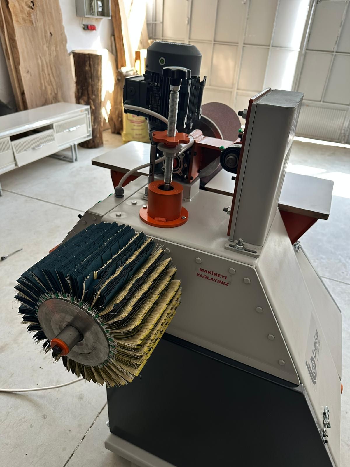 zımpara makine osilasyonlu balonlu otomatik çekicili