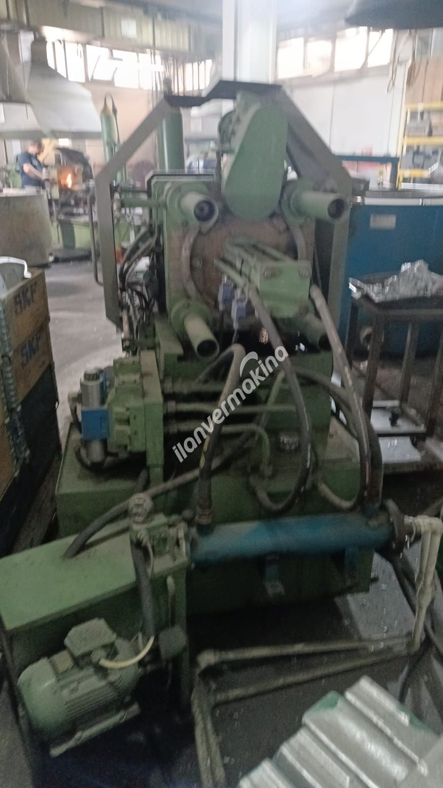 100 TON SOĞUK KAMARA METAL ENJEKSİYON