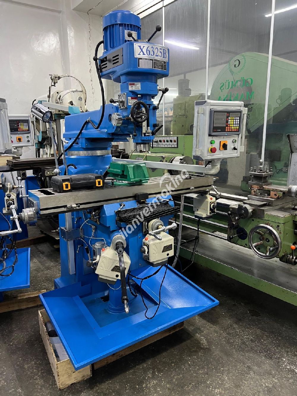 Kondia 3/4 Numara Kalıpçı Freze Dijitalli Full Takım