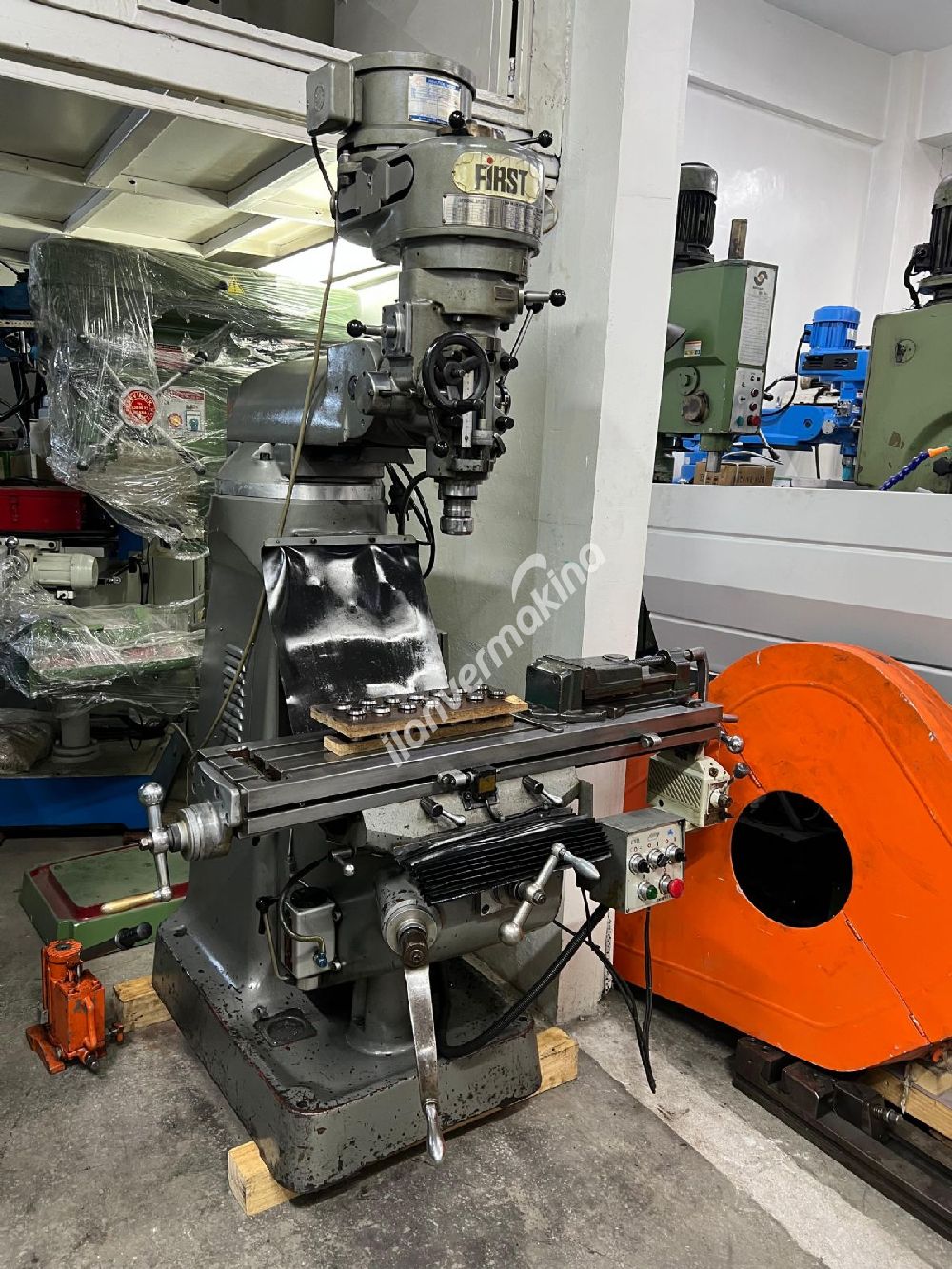 First Tayvan 2 Numara Kalıpçı Freze Çok Temiz