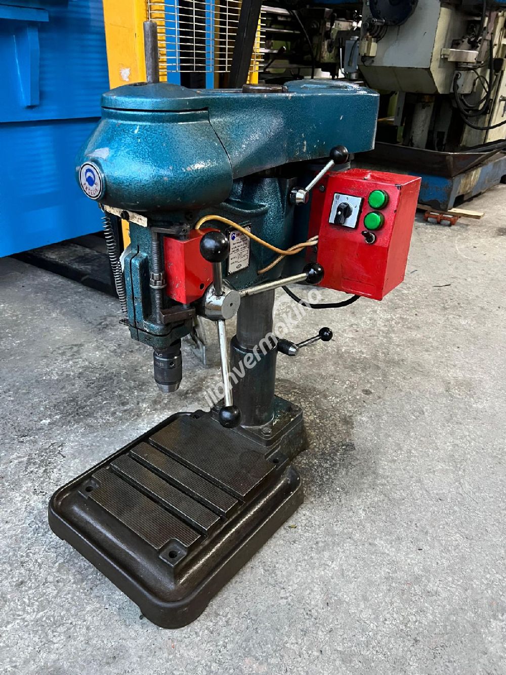 Ekçelik Matkap Siviçli Çift Devirli