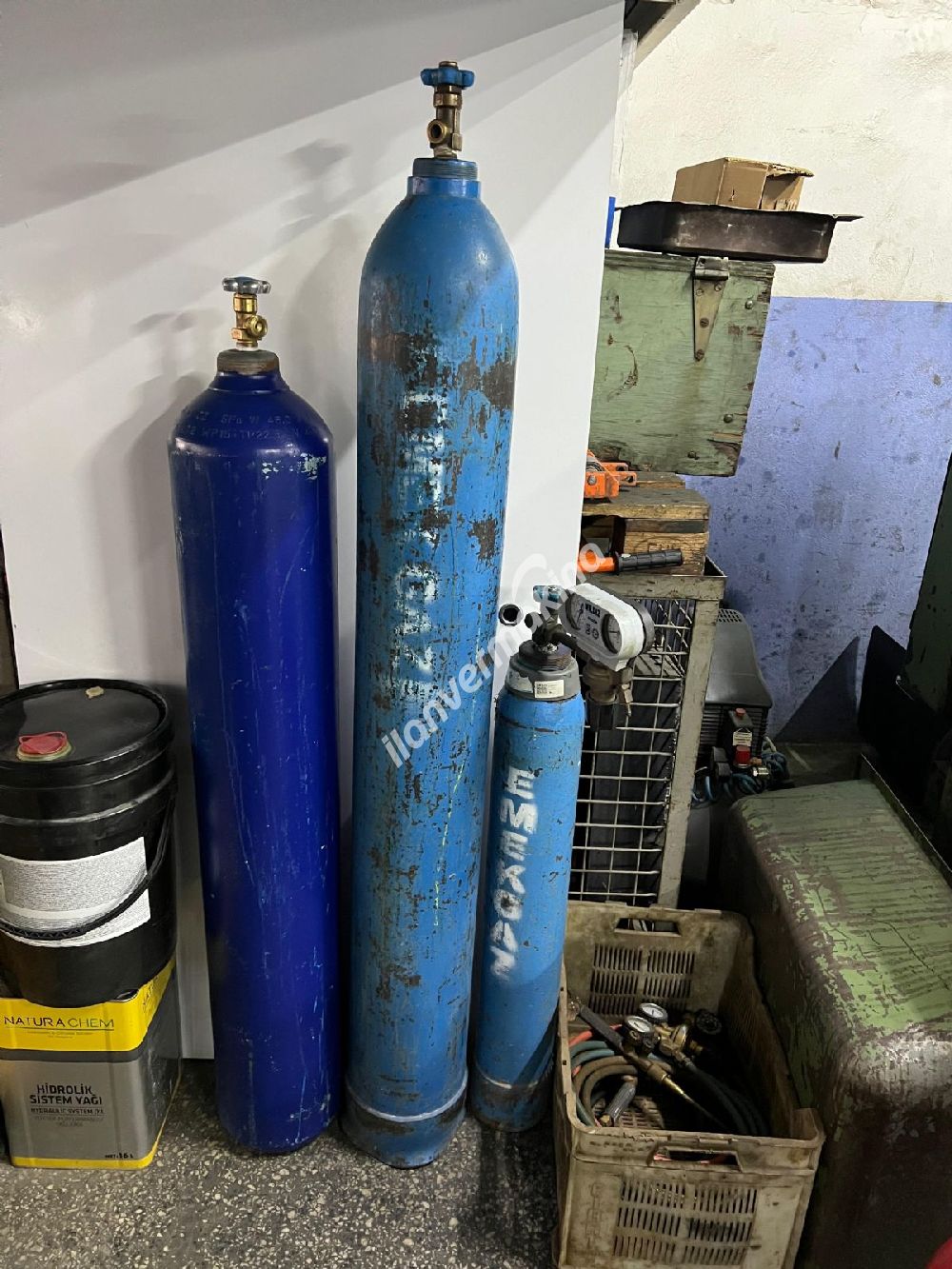 Kaynak Tüpü - Oksijen Tüpü - Argon Tüpü - Gazaltı Kaynak Tüpü