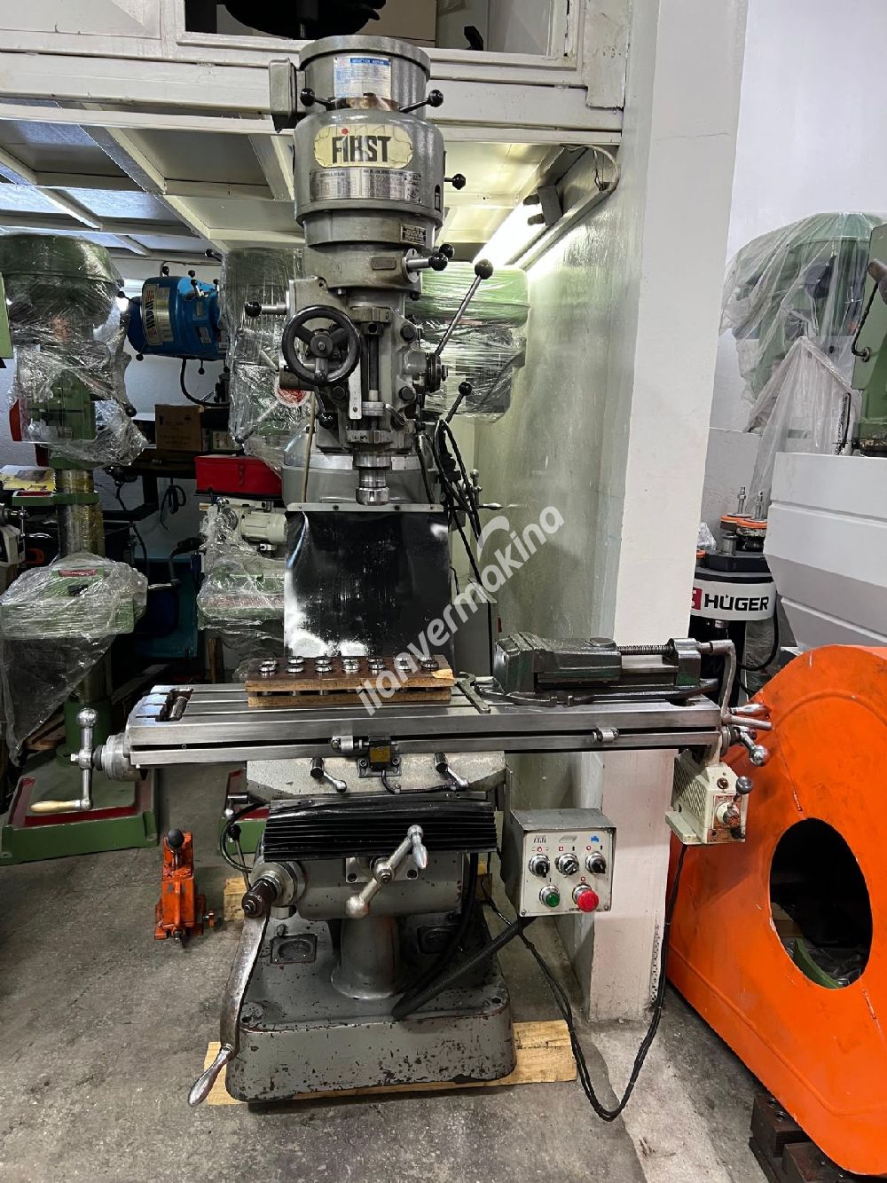 First Tayvan 2 Numara Kalıpçı Freze Çok Temiz