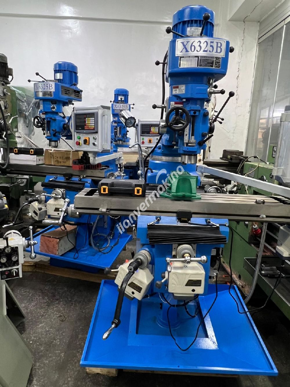 Kondia 3/4 Numara Kalıpçı Freze Dijitalli Full Takım