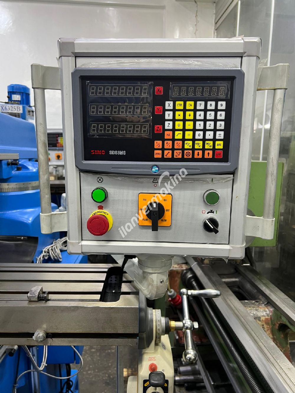 Kondia 3/4 Numara Kalıpçı Freze Dijitalli Full Takım