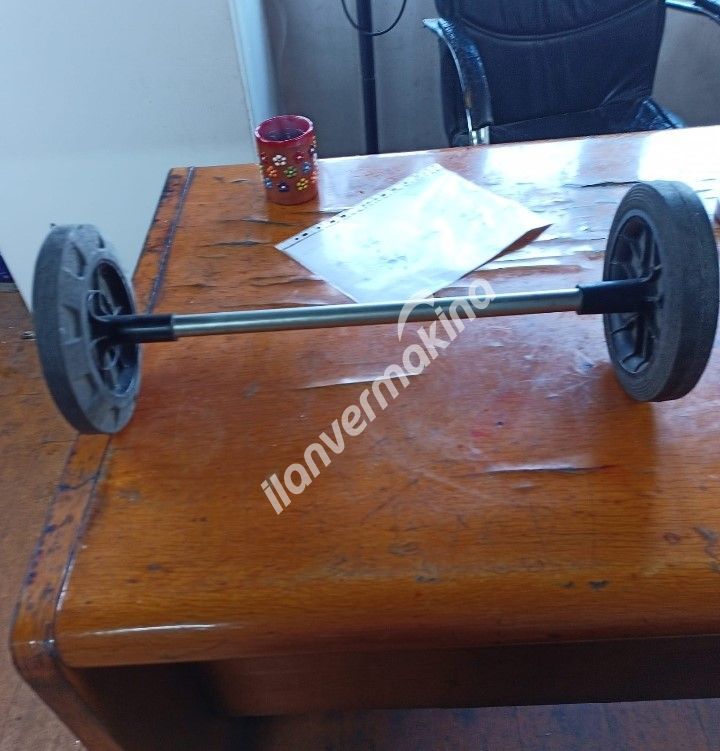 plastic waste container wheel pipe manifacturing