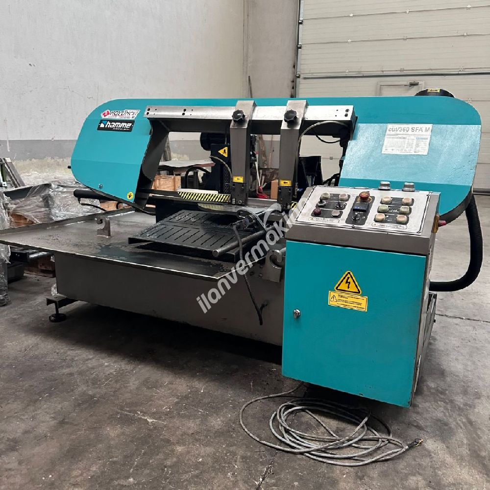 HAMME MARKA SFA M 360 TAM OTOMATİK AÇILI MAFSALLI ŞERİT TESTERE