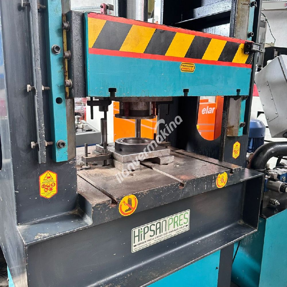 HİPSAN MARKA 100 TON HİDROLİK SIVAMA PRESİ