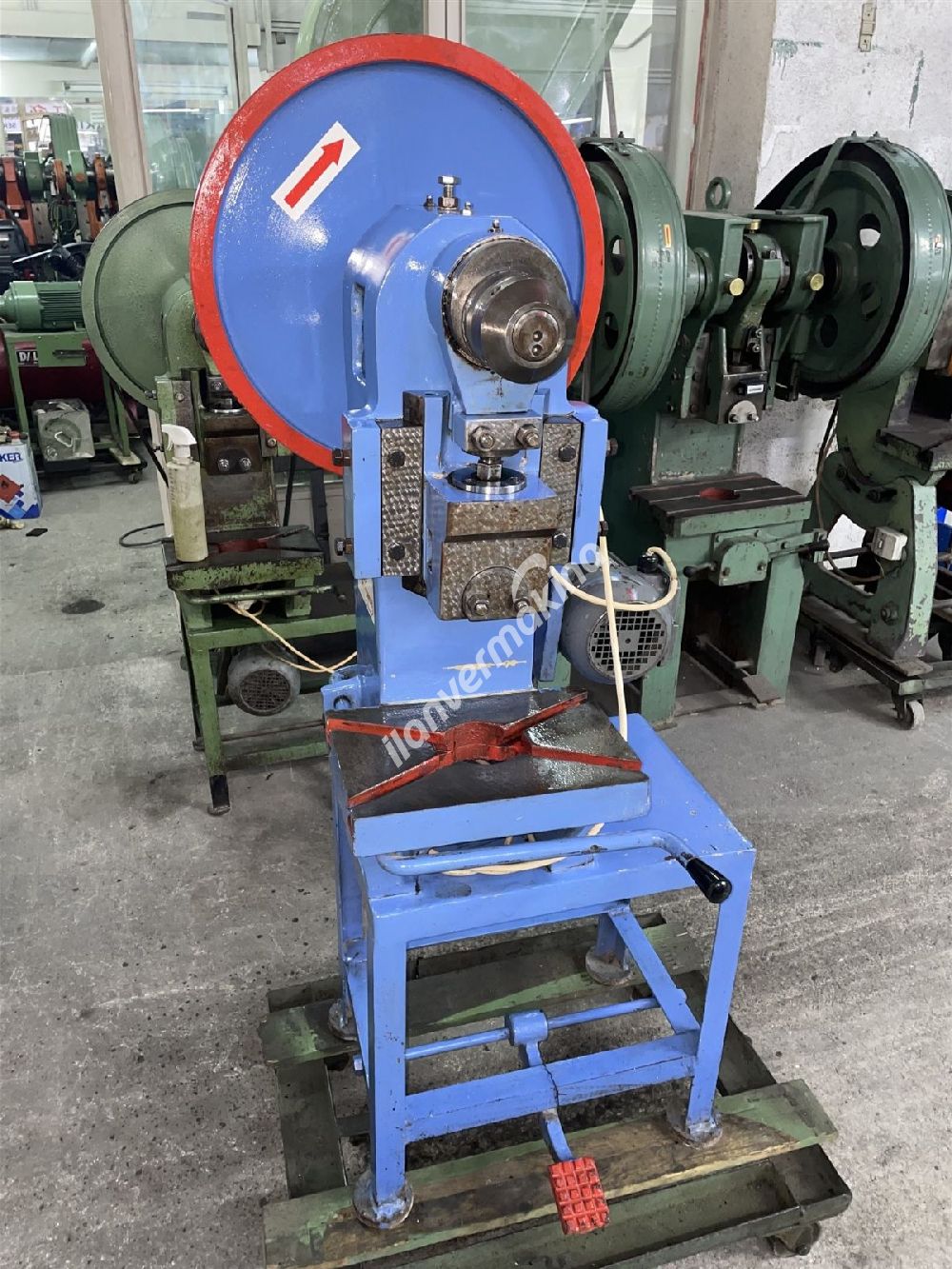 5 TONLUK EKSANTRİK PRES YÜCE SIFIR AYARINDA