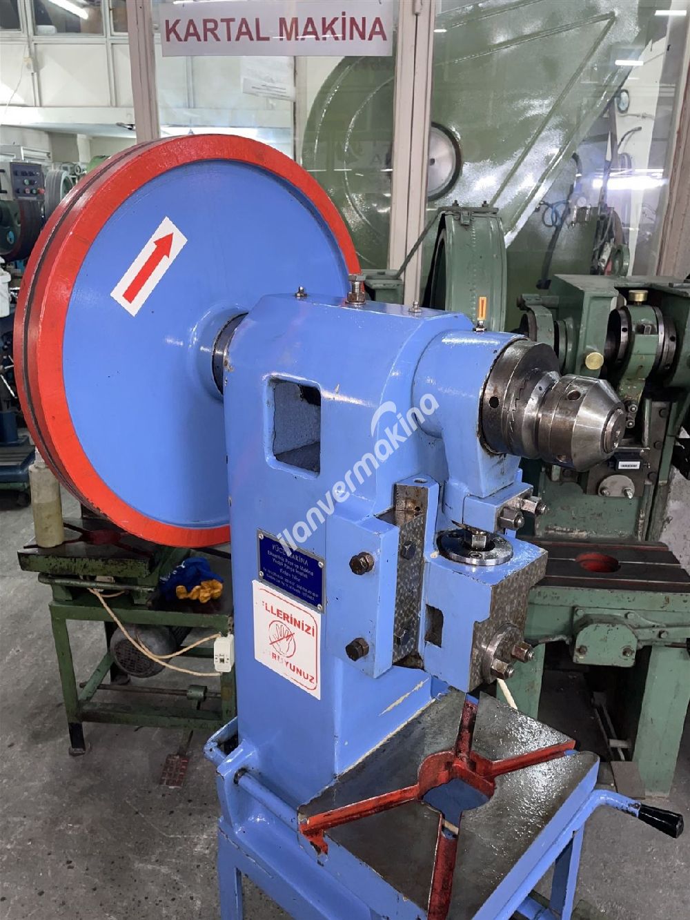 5 TONLUK EKSANTRİK PRES YÜCE SIFIR AYARINDA