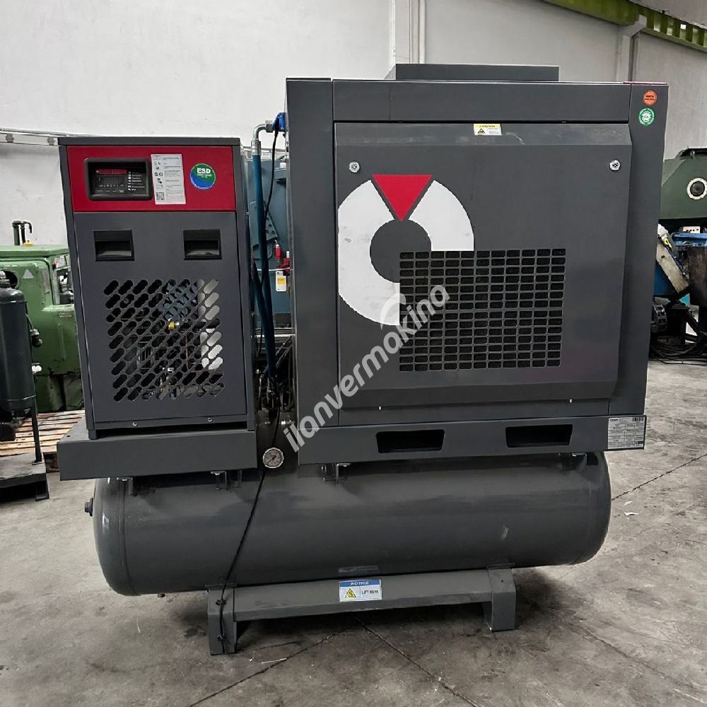 ÖZEN MARKA EN 15 TD VİDALİ KOMPRESÖR SET