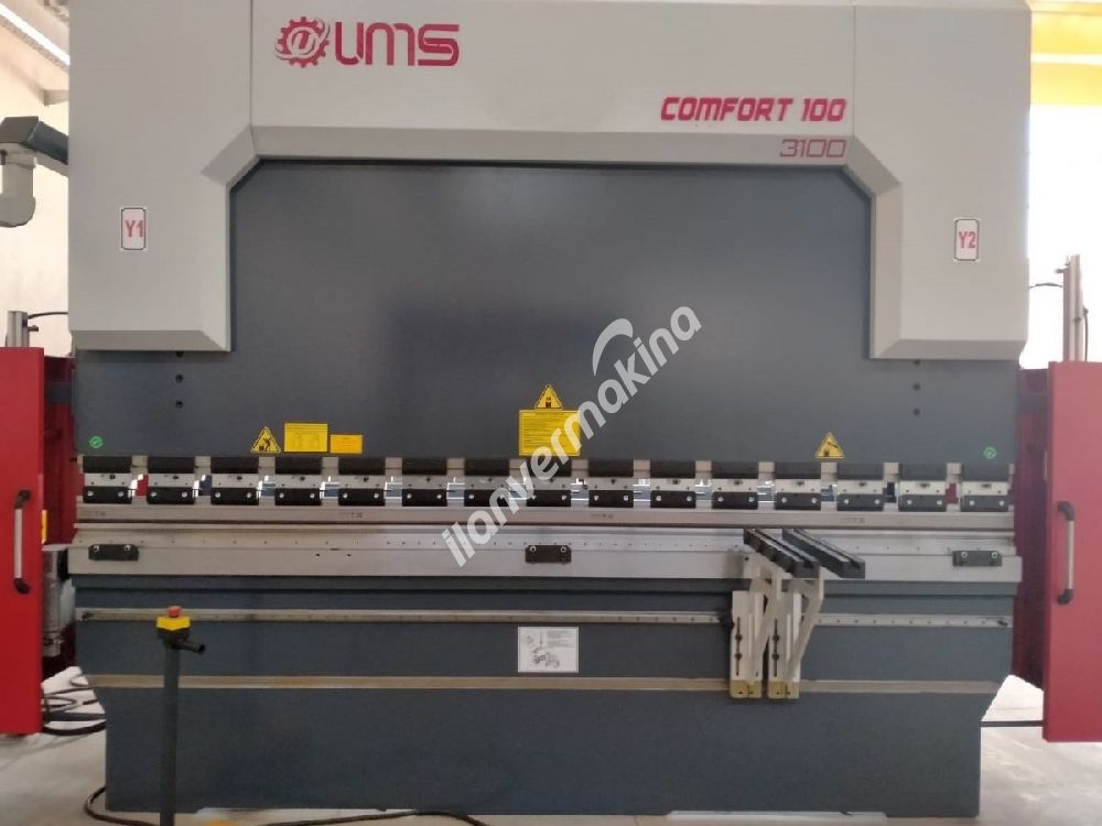 UMS MARKA COMFORT 3 METRE 100 TON HİDROLİK ABKANT PRES (SIFIR)