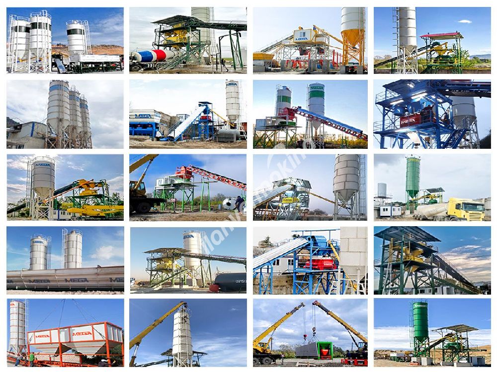 BETON SANTRALİ 90 m3 - TWINSHAFT MİKSER (İTALYAN)