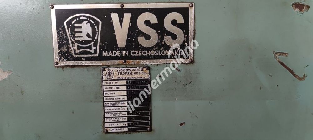 WAFAO 100 TON EKSANTRİK PRES