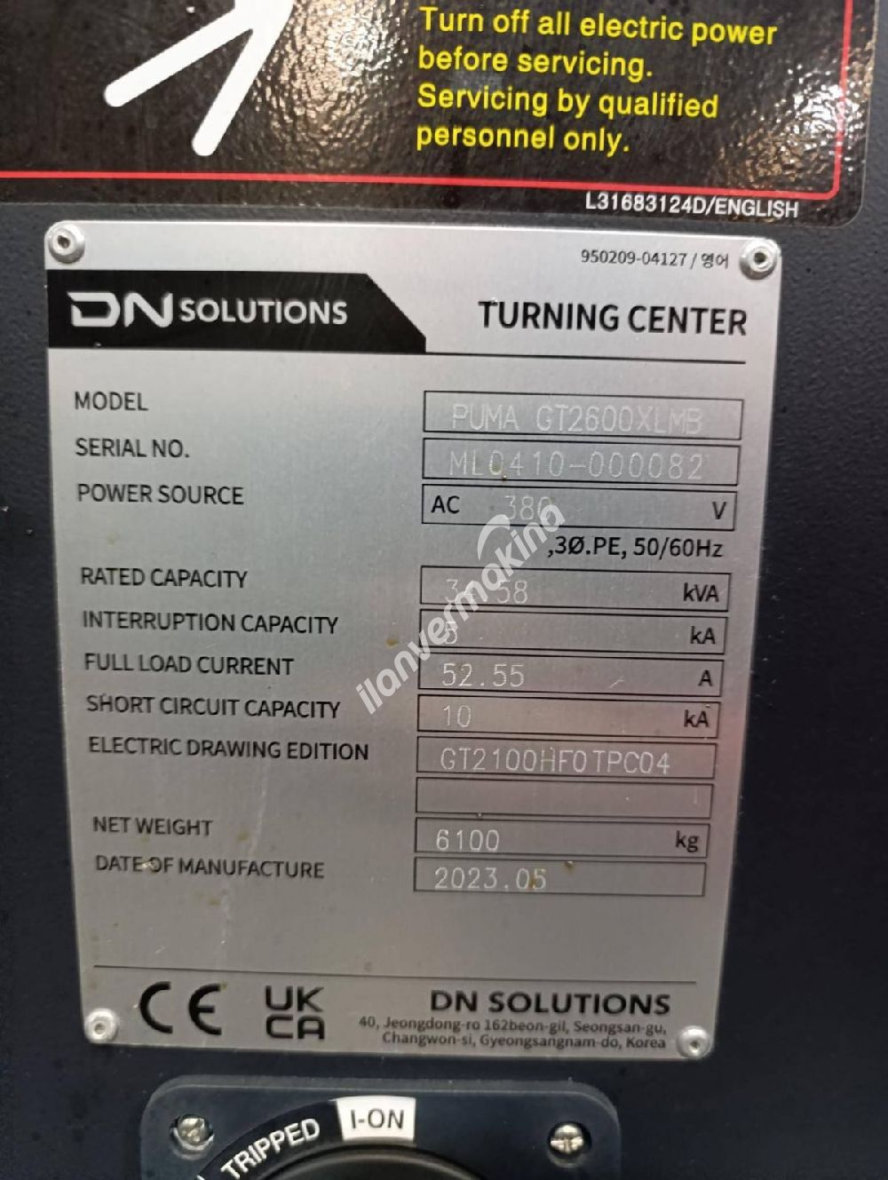 Doosan 12 İnç Cnc torna