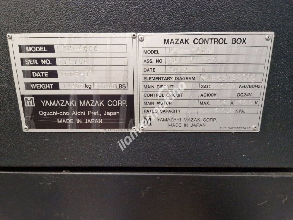 Mazak PFH-4800 Yatay İşleme Merkezi