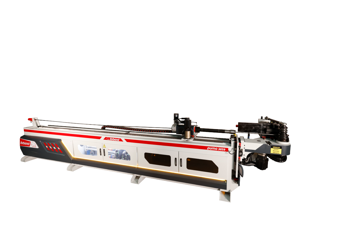 5 Eksen 38 Cnc Malafalı Boru Bükme Makinası PUMA