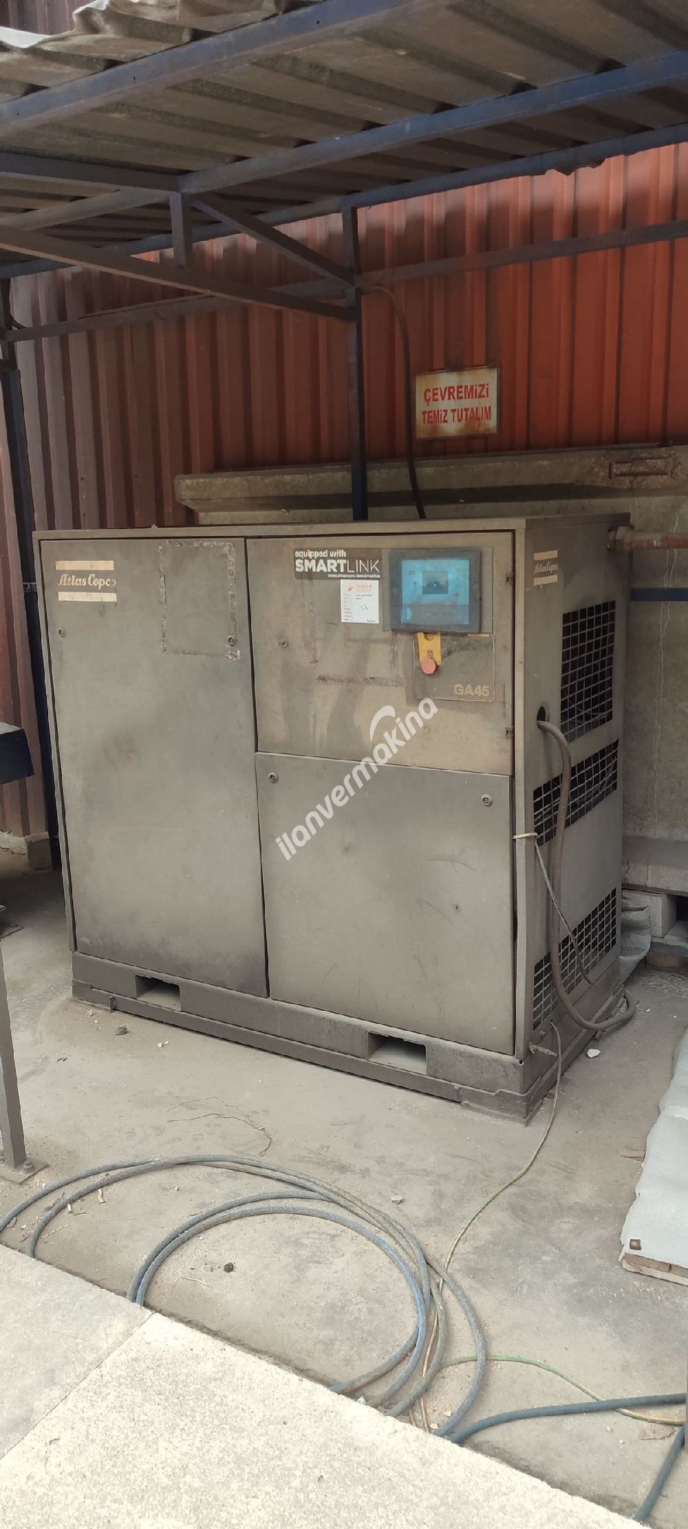 ATLAS COPCO GA 45 Vidalı Kompresör