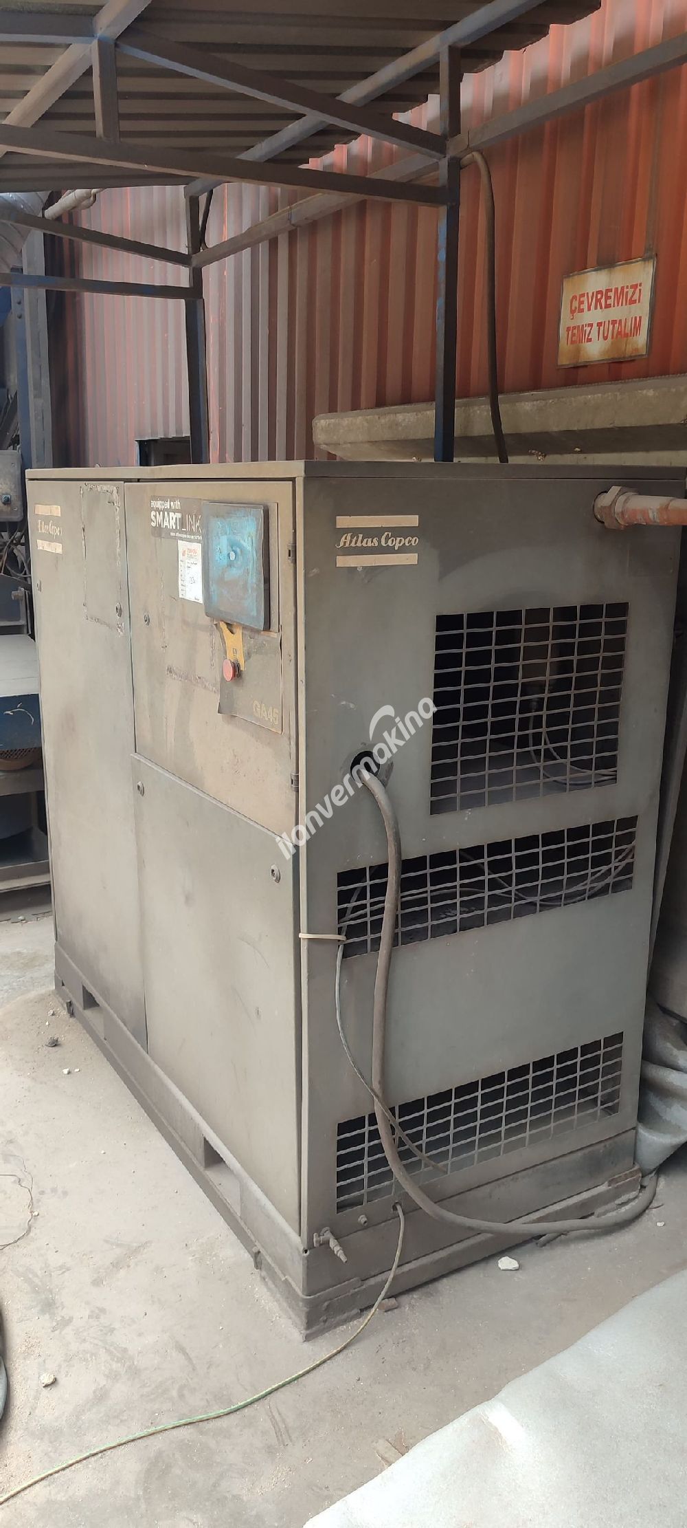 ATLAS COPCO GA 45 Vidalı Kompresör