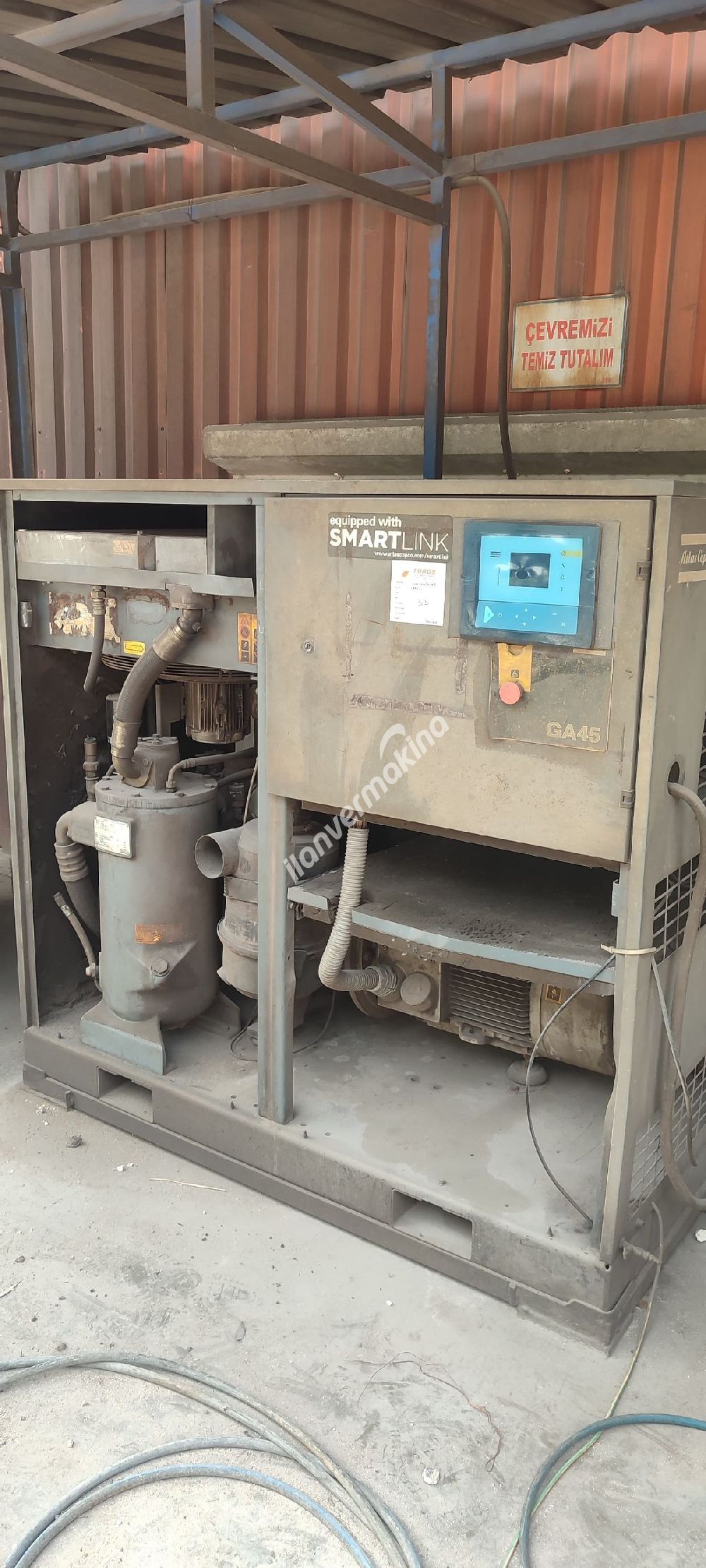 ATLAS COPCO GA 45 Vidalı Kompresör