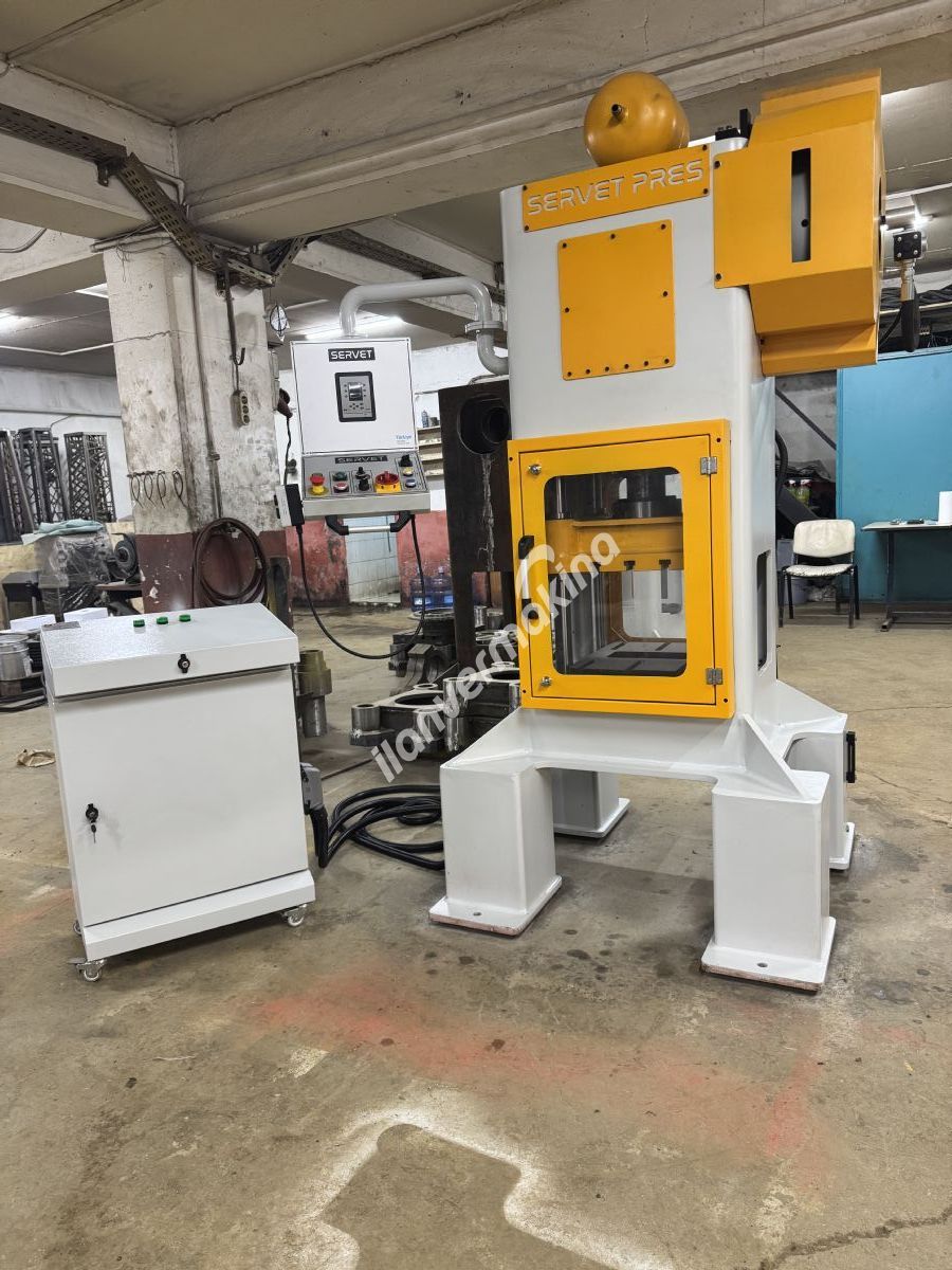 25 TONLUK KOLONLU HIZLI LAMİNASYON PRESİ