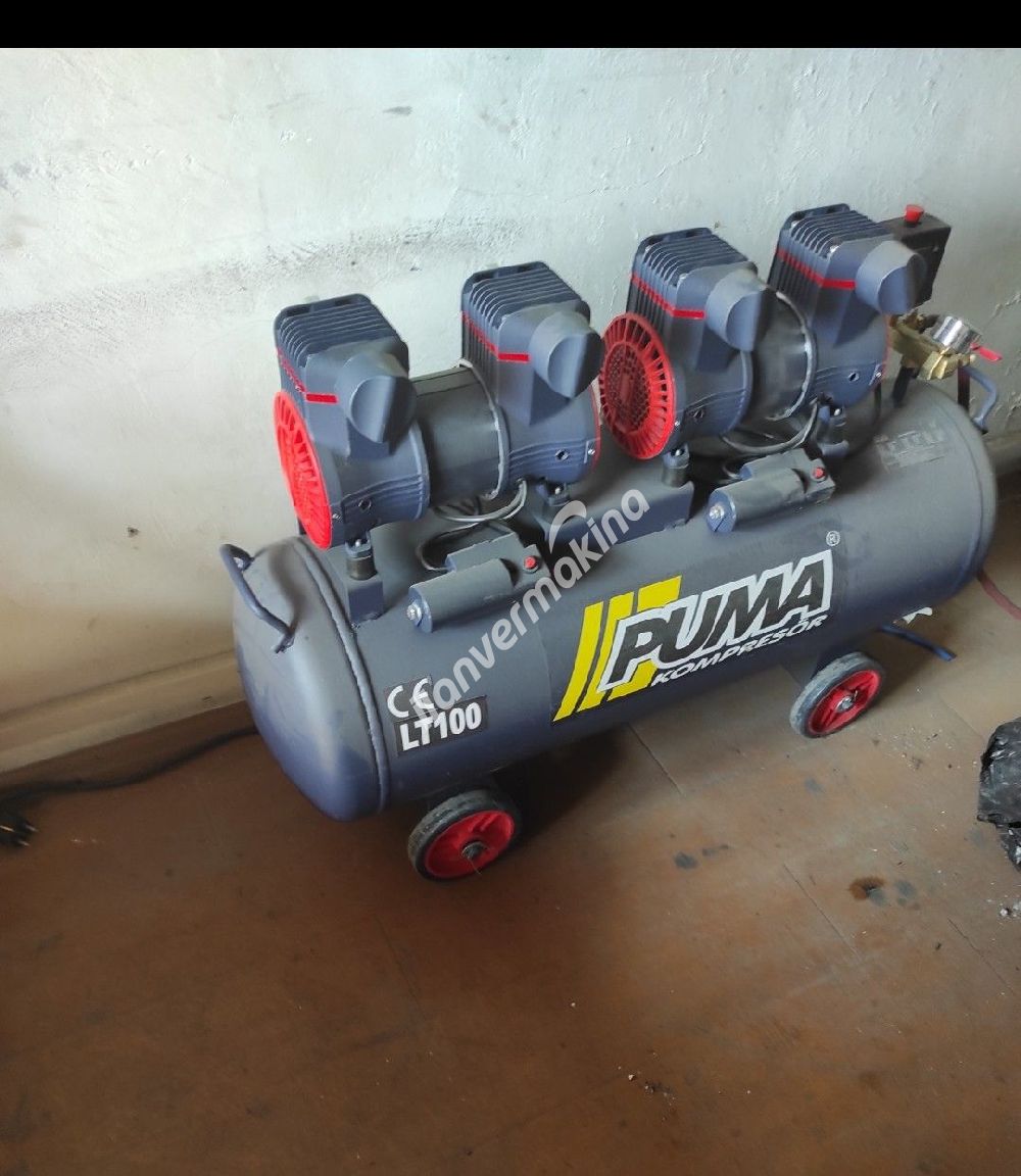 satılık sessiz yağsız 100 litre kompresör