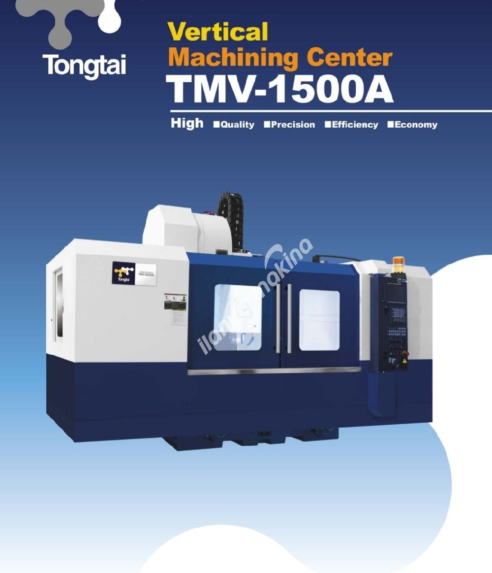 Tayvan Tongtai Topper TMV1500A Cnc Dik İşleme Merkezi