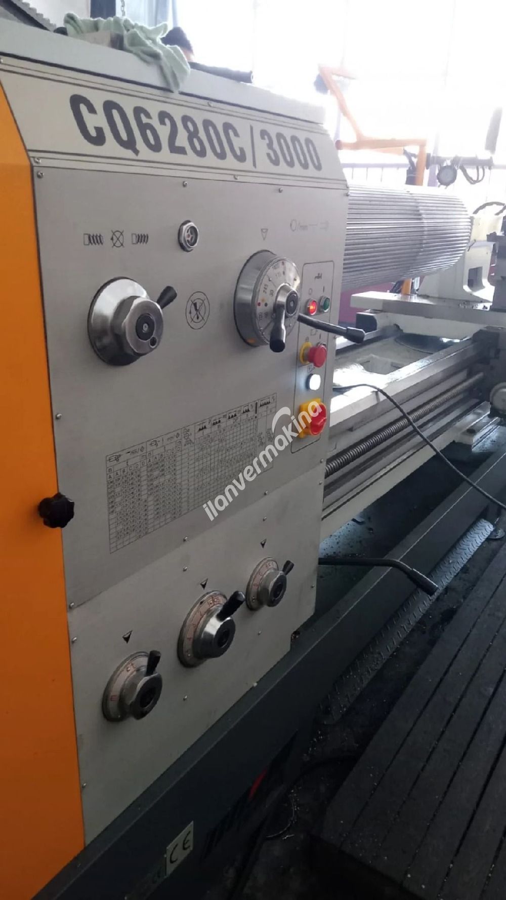 800 Çap 3 Metre Torna