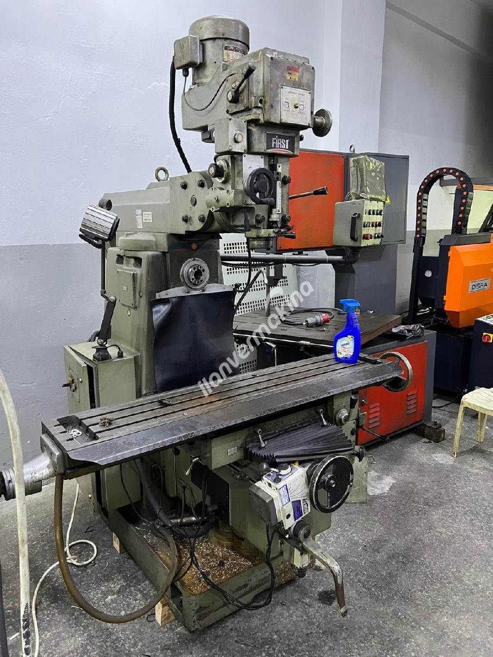 First Lc20Vhs Göbekten Milli Kalıpçı Freze Dijitalli Çok Temiz