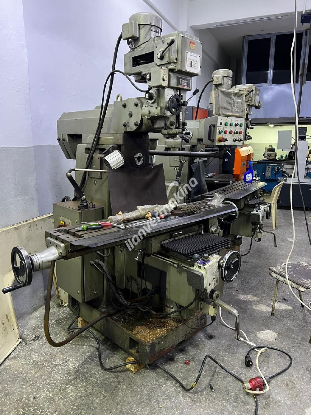 First Lc20Vhs Göbekten Milli Kalıpçı Freze Dijitalli Çok Temiz