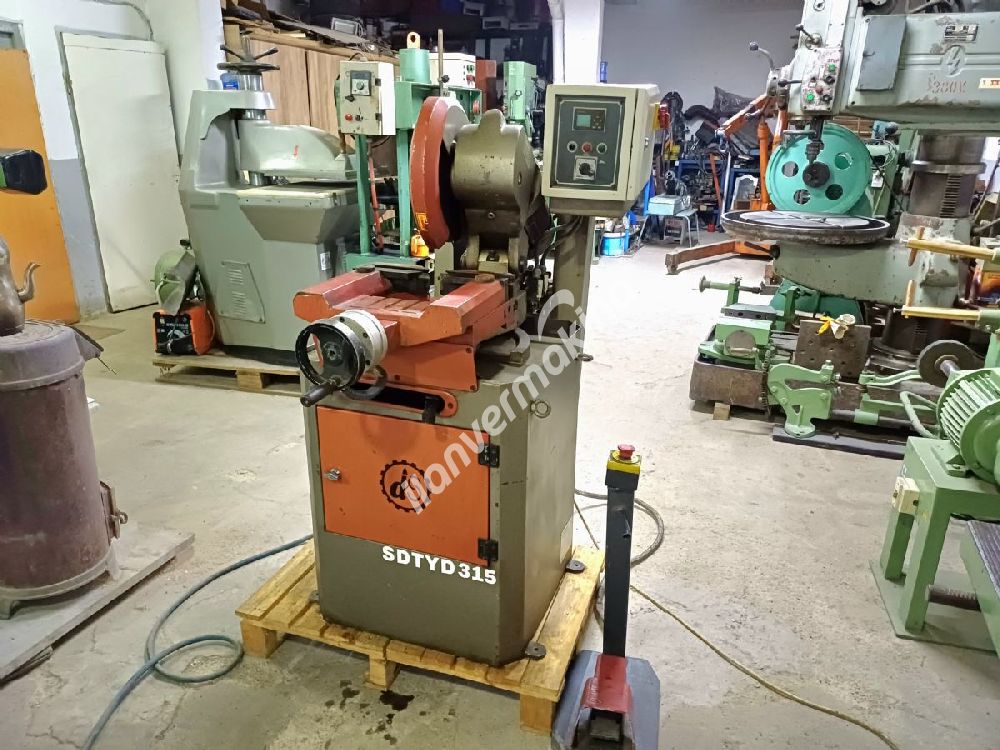 DİSPA SDTYD 315 YARI OTOMATİK PNÖMATİK SULU KESİM