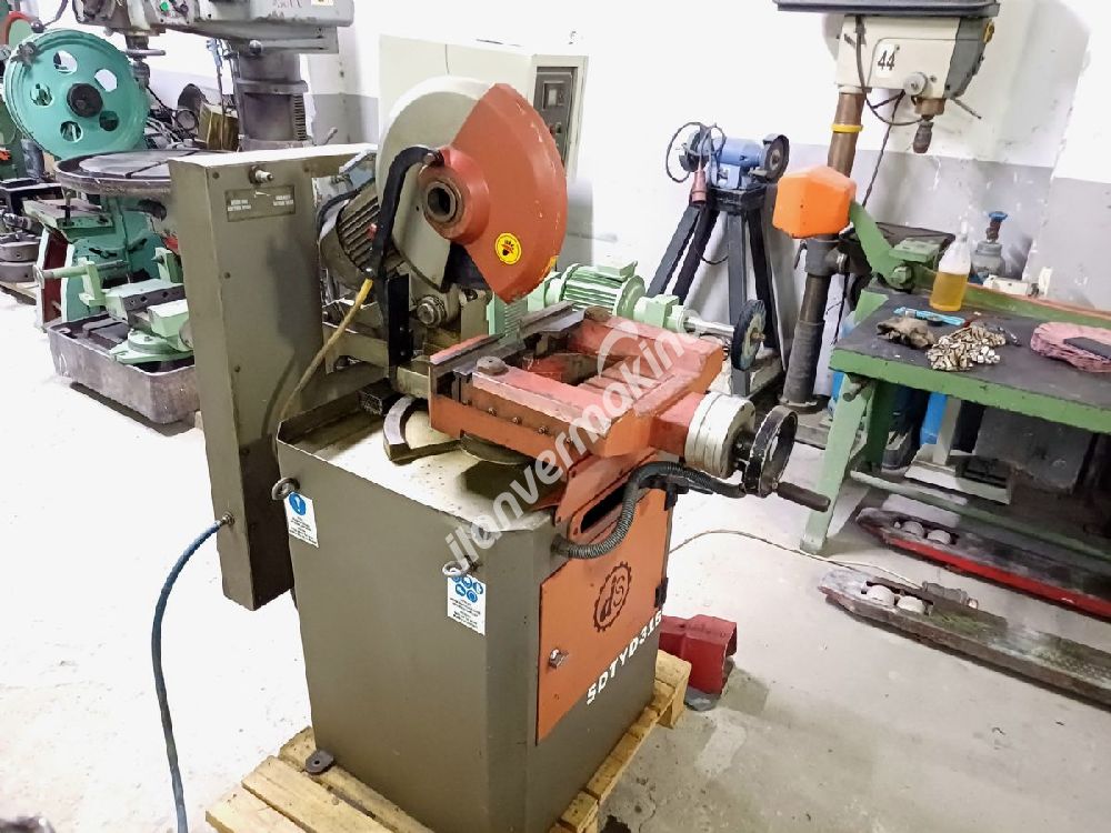 DİSPA SDTYD 315 YARI OTOMATİK PNÖMATİK SULU KESİM