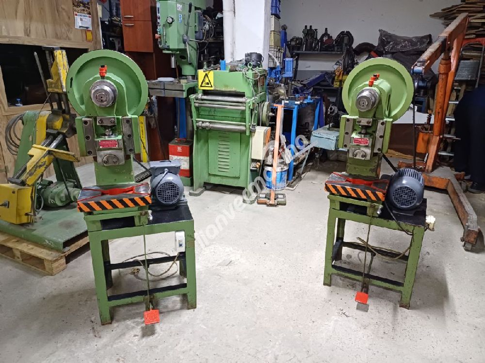 5 TON ARKADAN VOLANTLI EKSANTRİK PRES