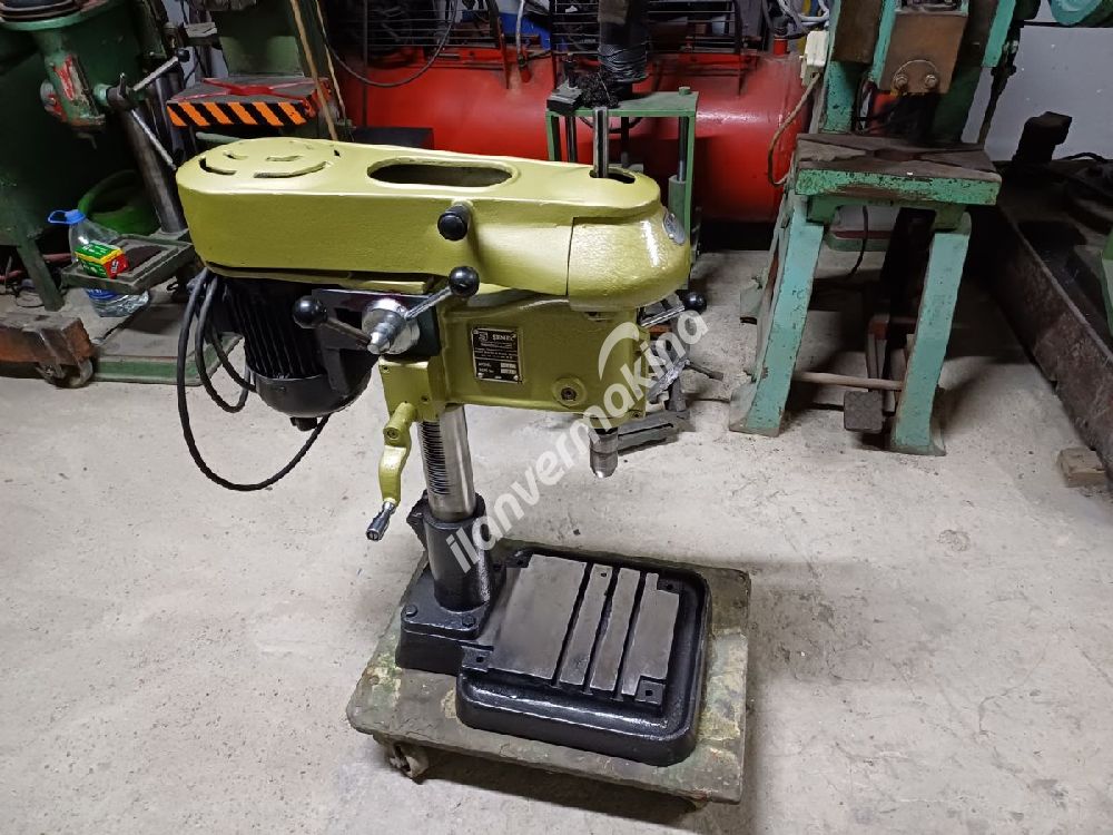 ŞENEL ÇİFT DEVİRLİ MASAÜSTÜ KILAVUZ ÇEKMELİ MATKAP