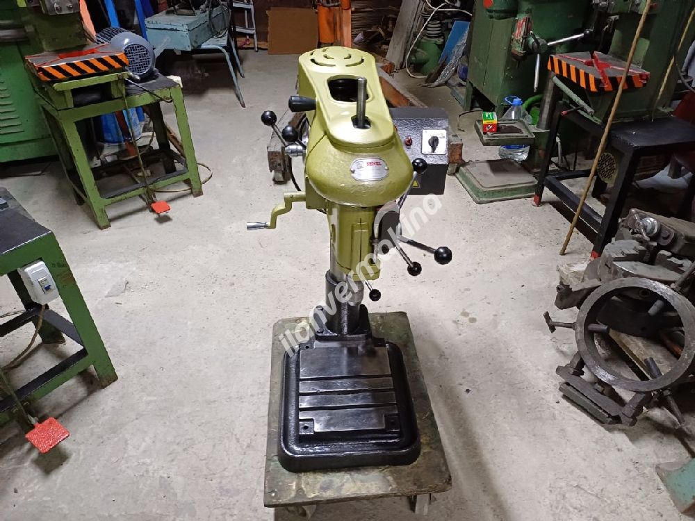 ŞENEL ÇİFT DEVİRLİ MASAÜSTÜ KILAVUZ ÇEKMELİ MATKAP