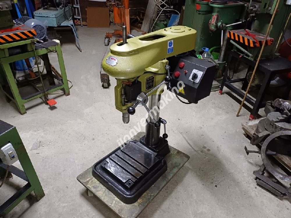 ŞENEL ÇİFT DEVİRLİ MASAÜSTÜ KILAVUZ ÇEKMELİ MATKAP