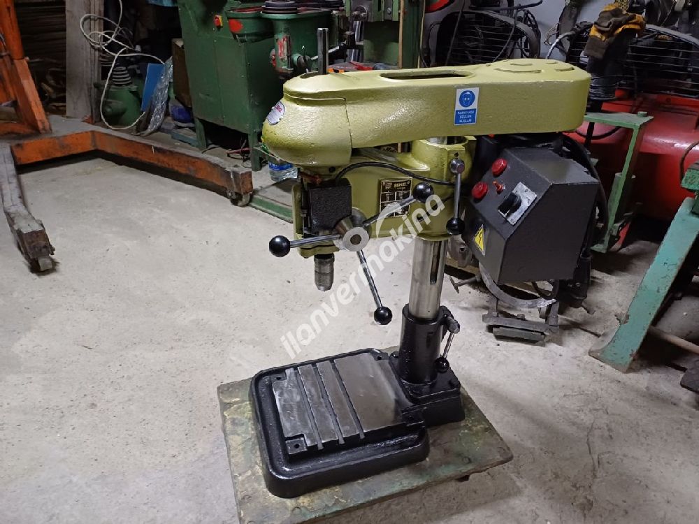 ŞENEL ÇİFT DEVİRLİ MASAÜSTÜ KILAVUZ ÇEKMELİ MATKAP