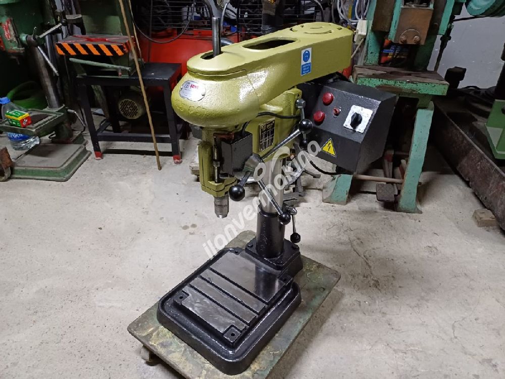 ŞENEL ÇİFT DEVİRLİ MASAÜSTÜ KILAVUZ ÇEKMELİ MATKAP