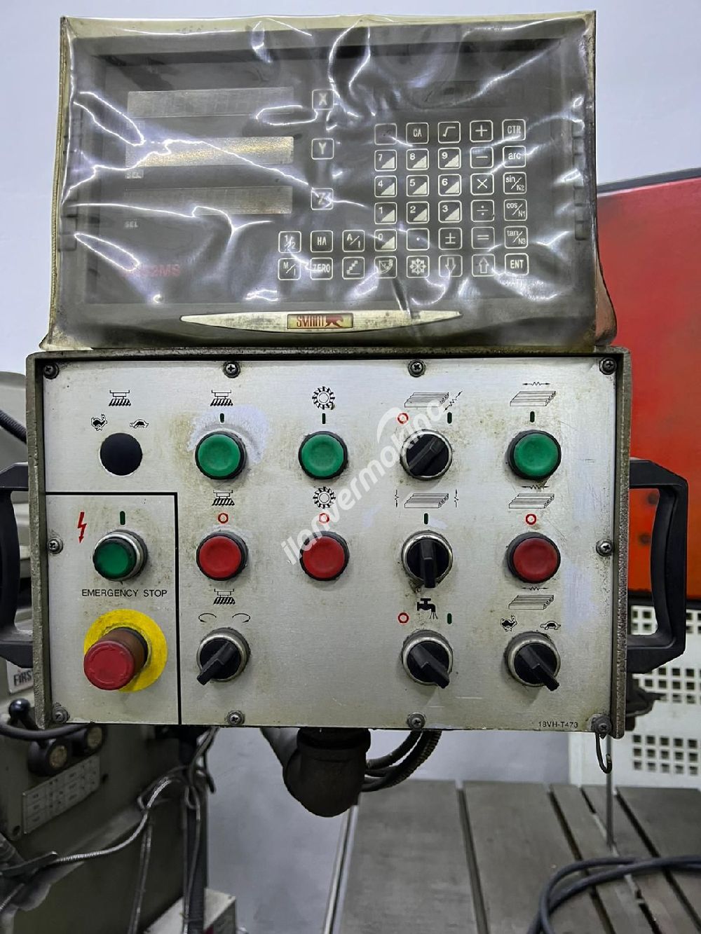 First Lc20Vhs Göbekten Milli Kalıpçı Freze Dijitalli Çok Temiz