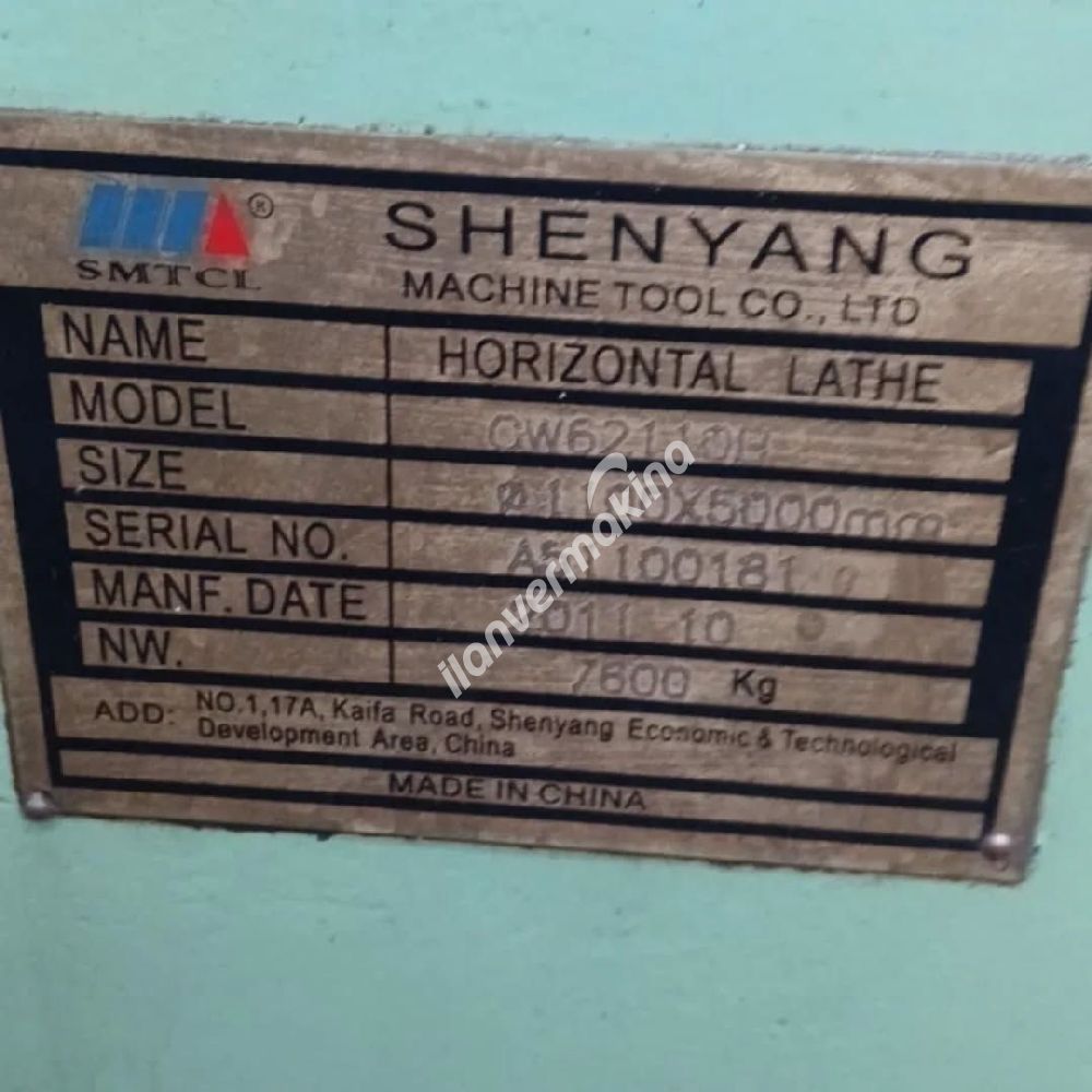 Smtcl 1000 Çap 5 Metre Torna