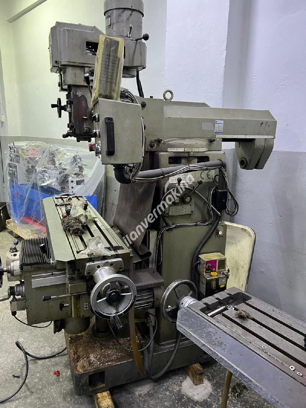 First Lc20Vhs Göbekten Milli Kalıpçı Freze Dijitalli Çok Temiz